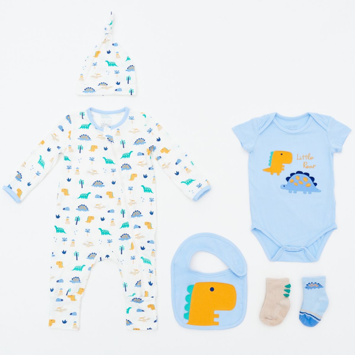 Not Too Big Dino Gifting Set - 6 pc | Mothercare SG